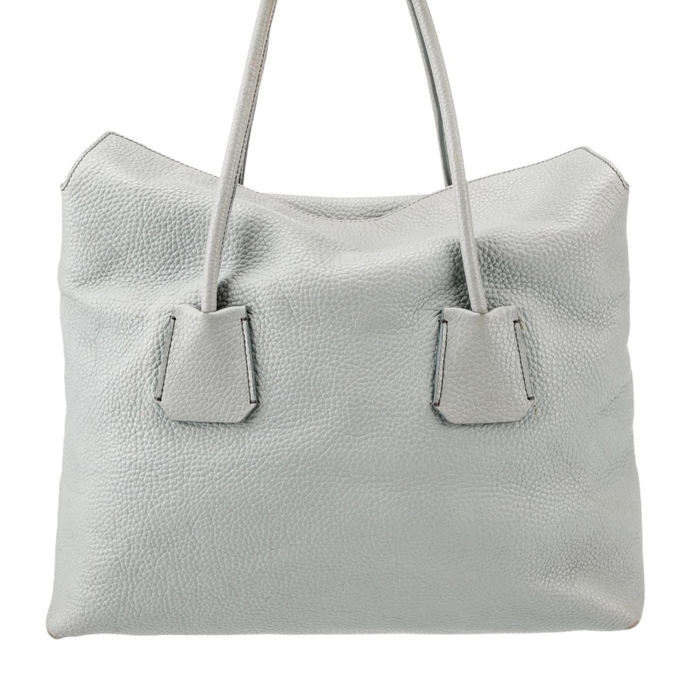 Burberry Baynard Medium Tote in Pale Blue Leather - Picture 5 of 7